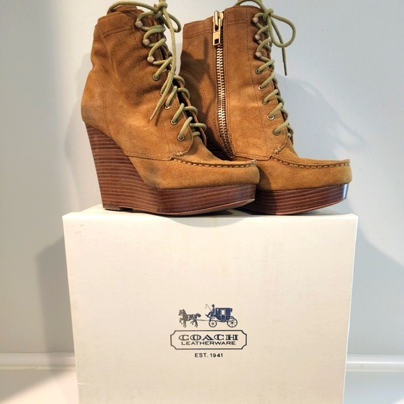 Coach "Liana" Booties - Picture 1 of 7